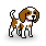 Pixel art of a Cavalier King Charles Spaniel